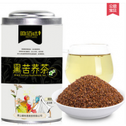 黑苦荞茶1000克 四川苦荞麦茶 西昌凉山全胚芽荞麦茶